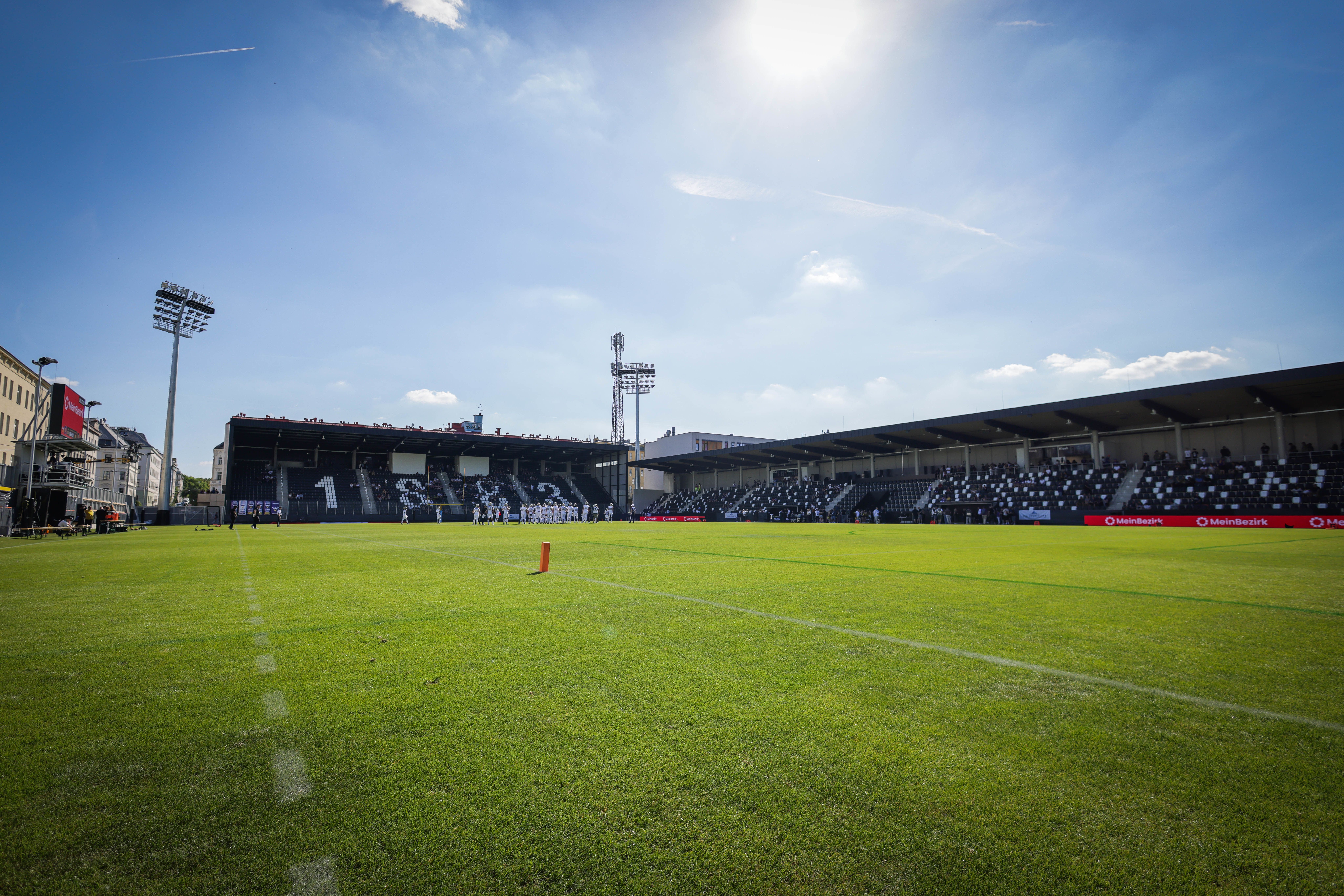Schmuckstück: Das neu eröffnete Wiener Sport Club-Stadion.