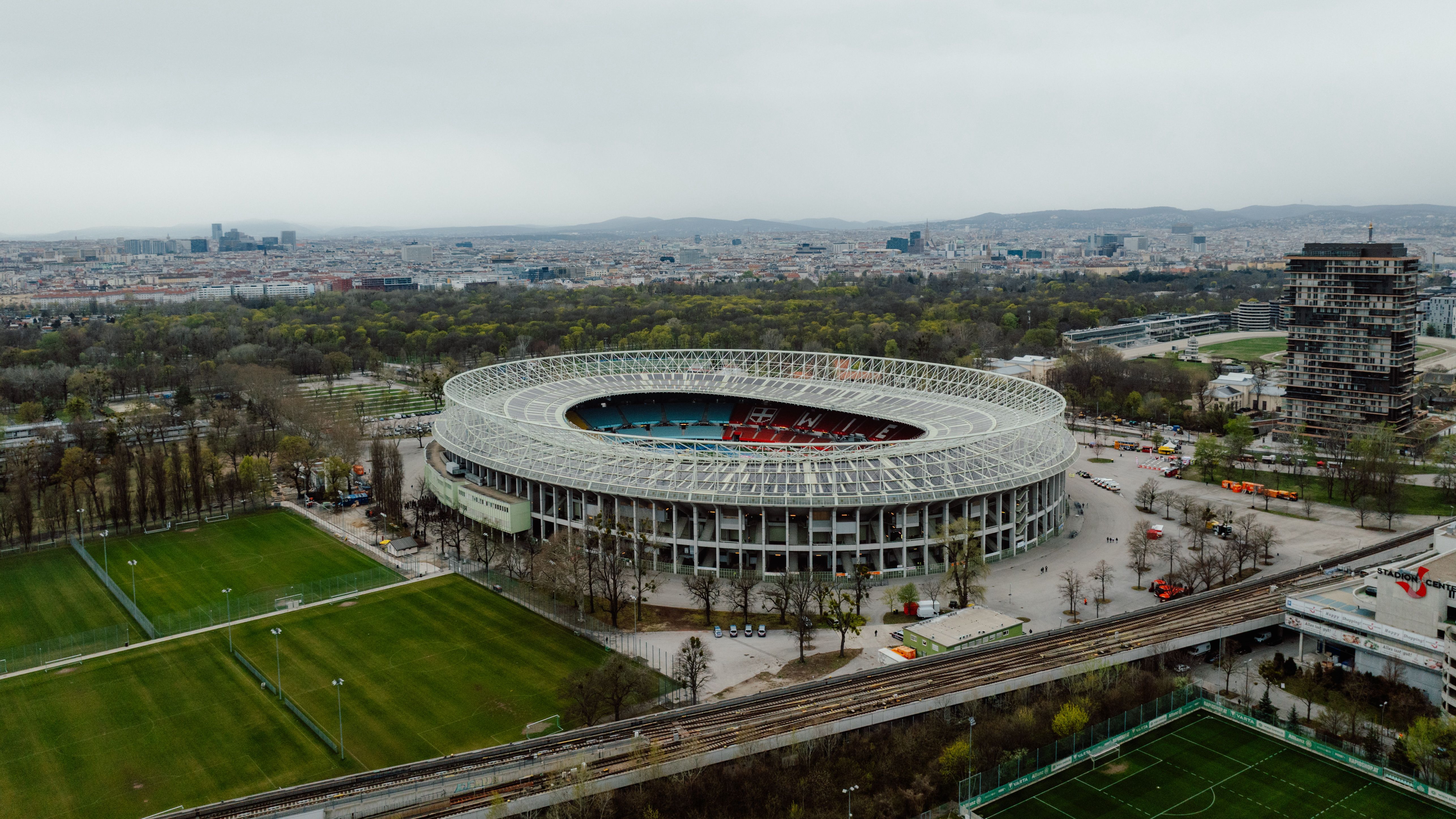Das Ernst-Happel-Stadion in Wien ist mittlerweile veraltet.