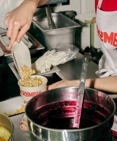 Süßspeise im Becher