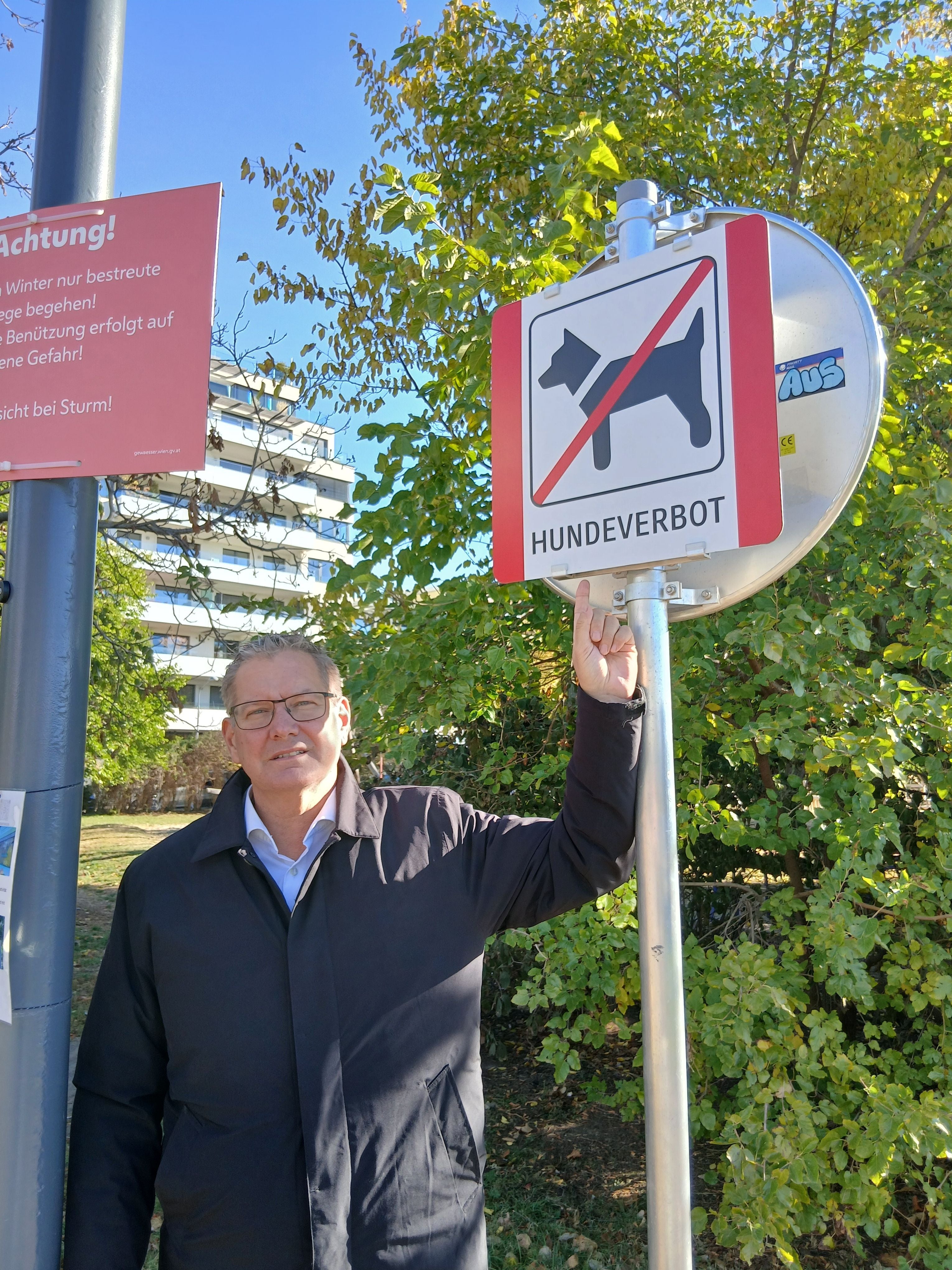 Die verwirrende Schildersituation in Floridsdorf wird jetzt geklärt.