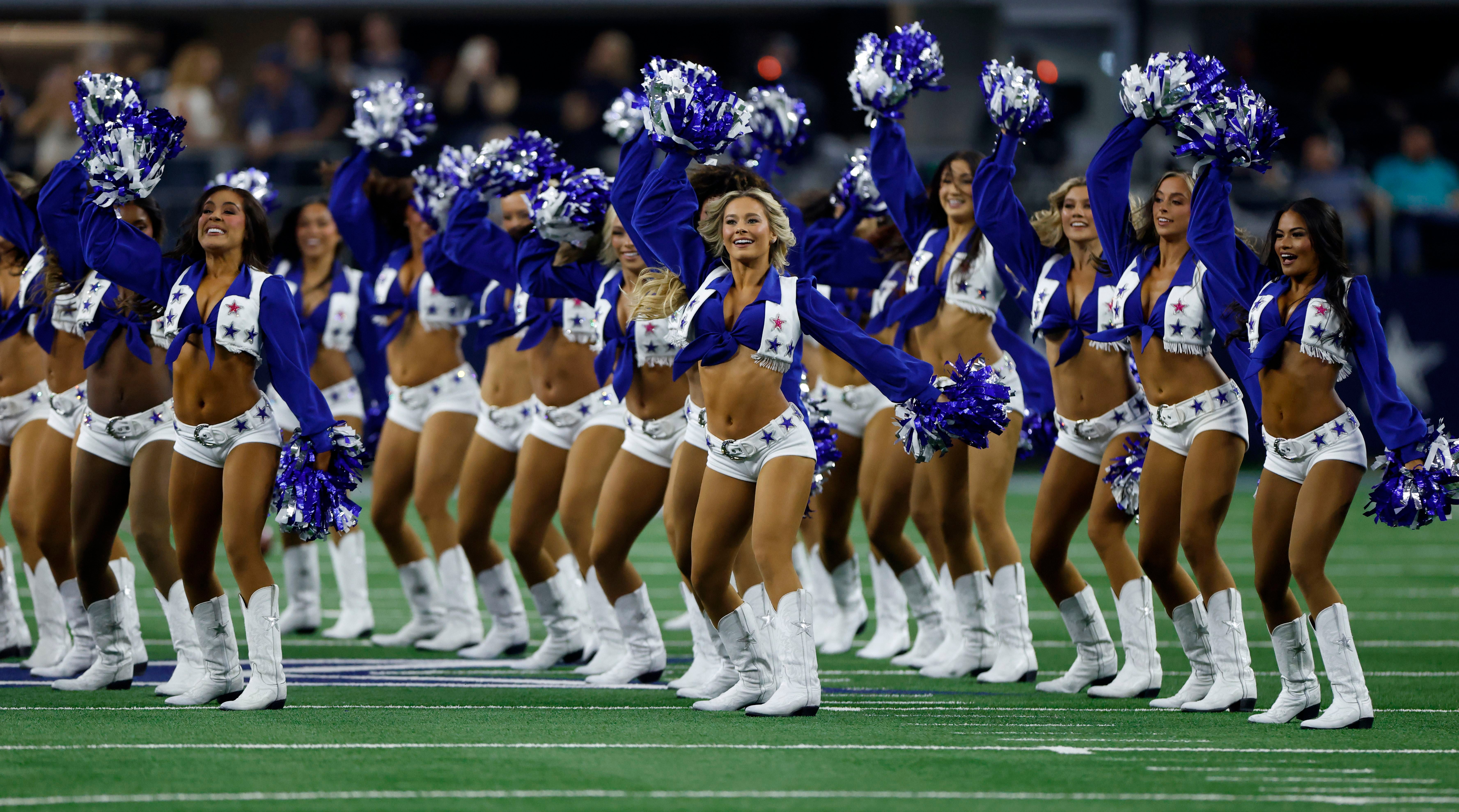 Aufregung bei den Cheerleadern der Dallas Cowboys.