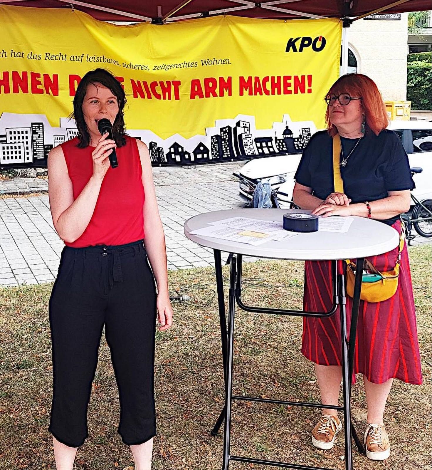 KPÖ-Politikerinnen