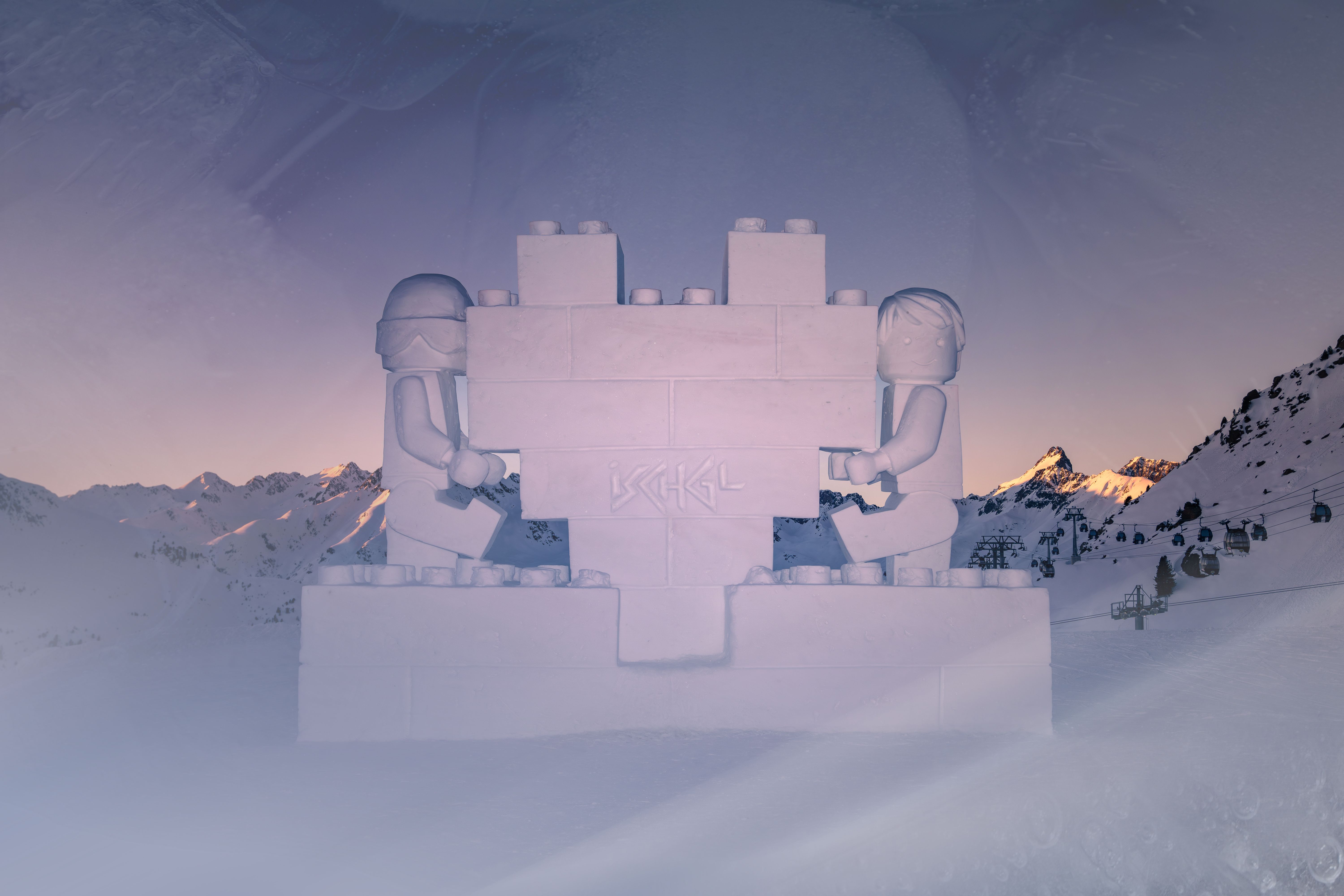 Ischgl verwandelt sich von Ende November 2026 bis Anfang April 2027 erneut in eine spektakuläre LEGO® Erlebniswelt.