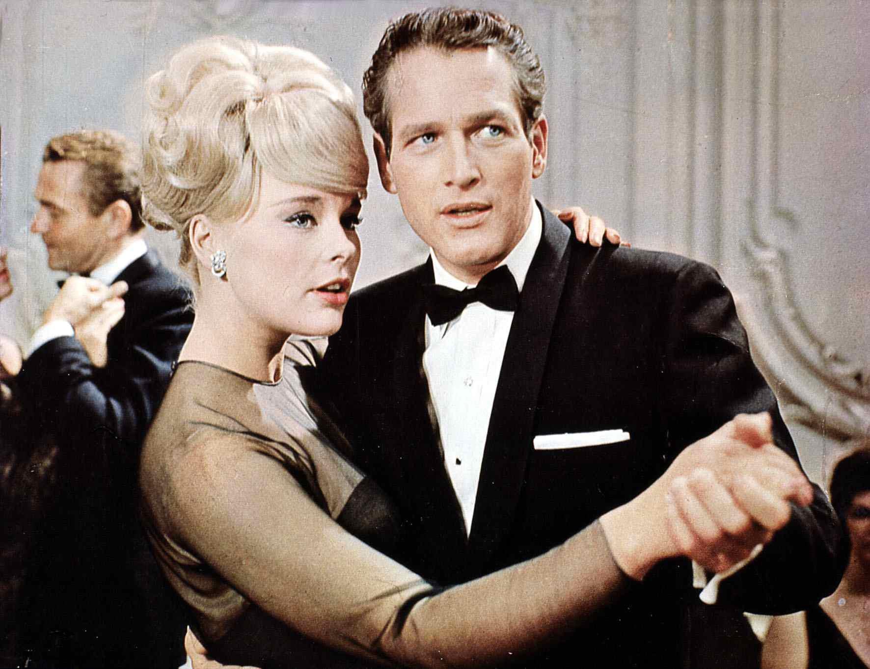 Elke Sommer mit Paul Newman 1963