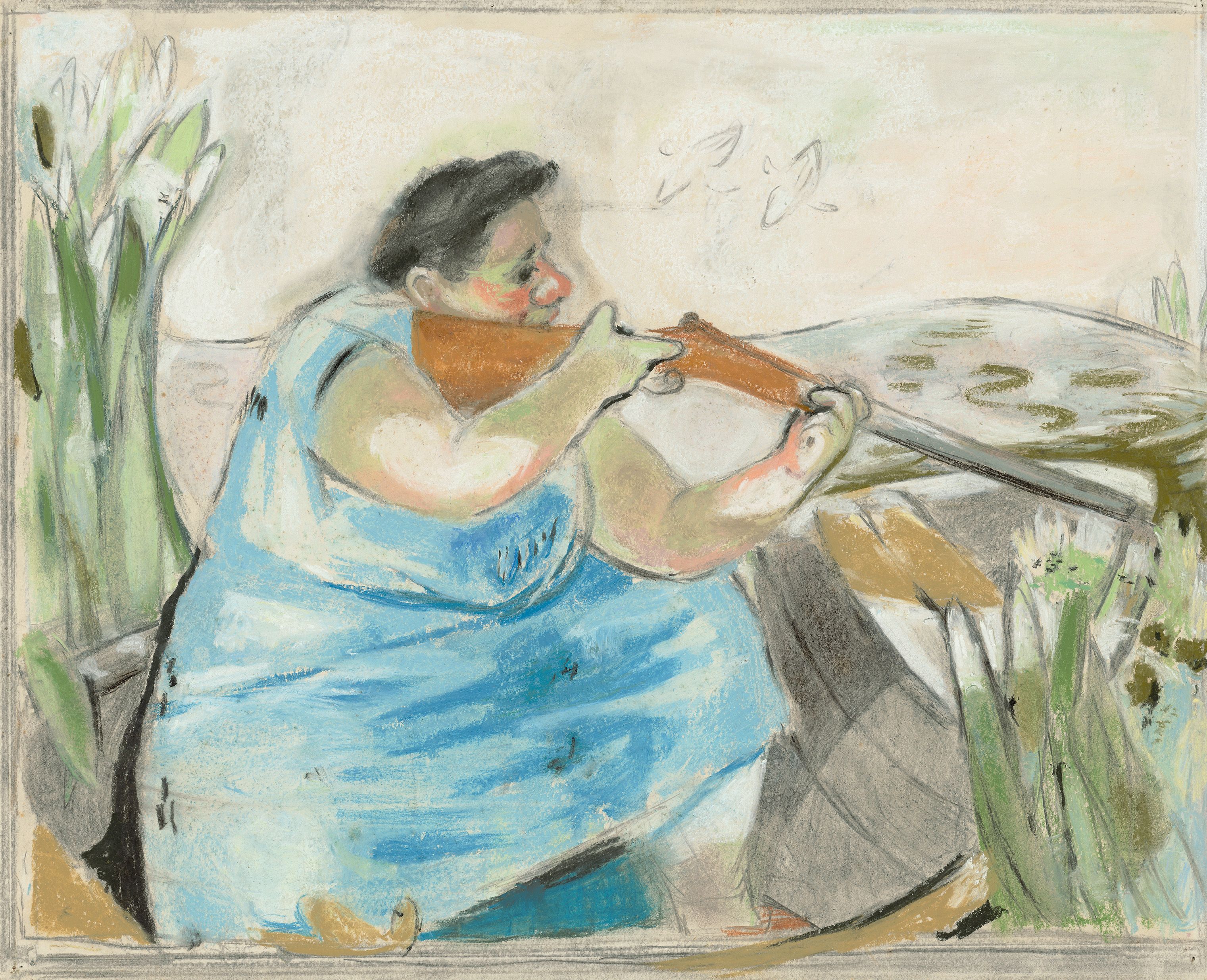 "Jagd" von Marie-Louise Motesiczky.