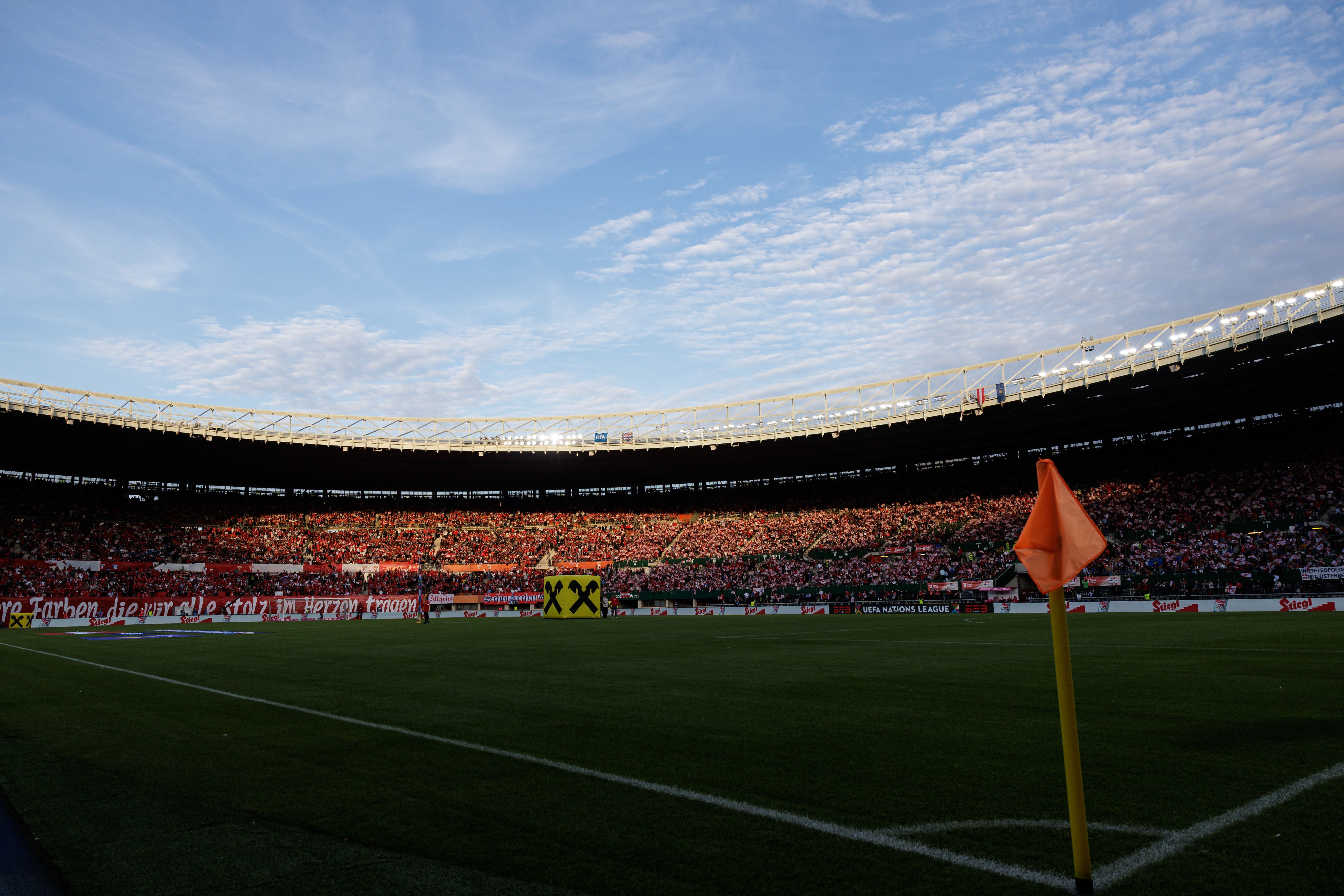 Das Ernst-Happel-Stadion in Wien.