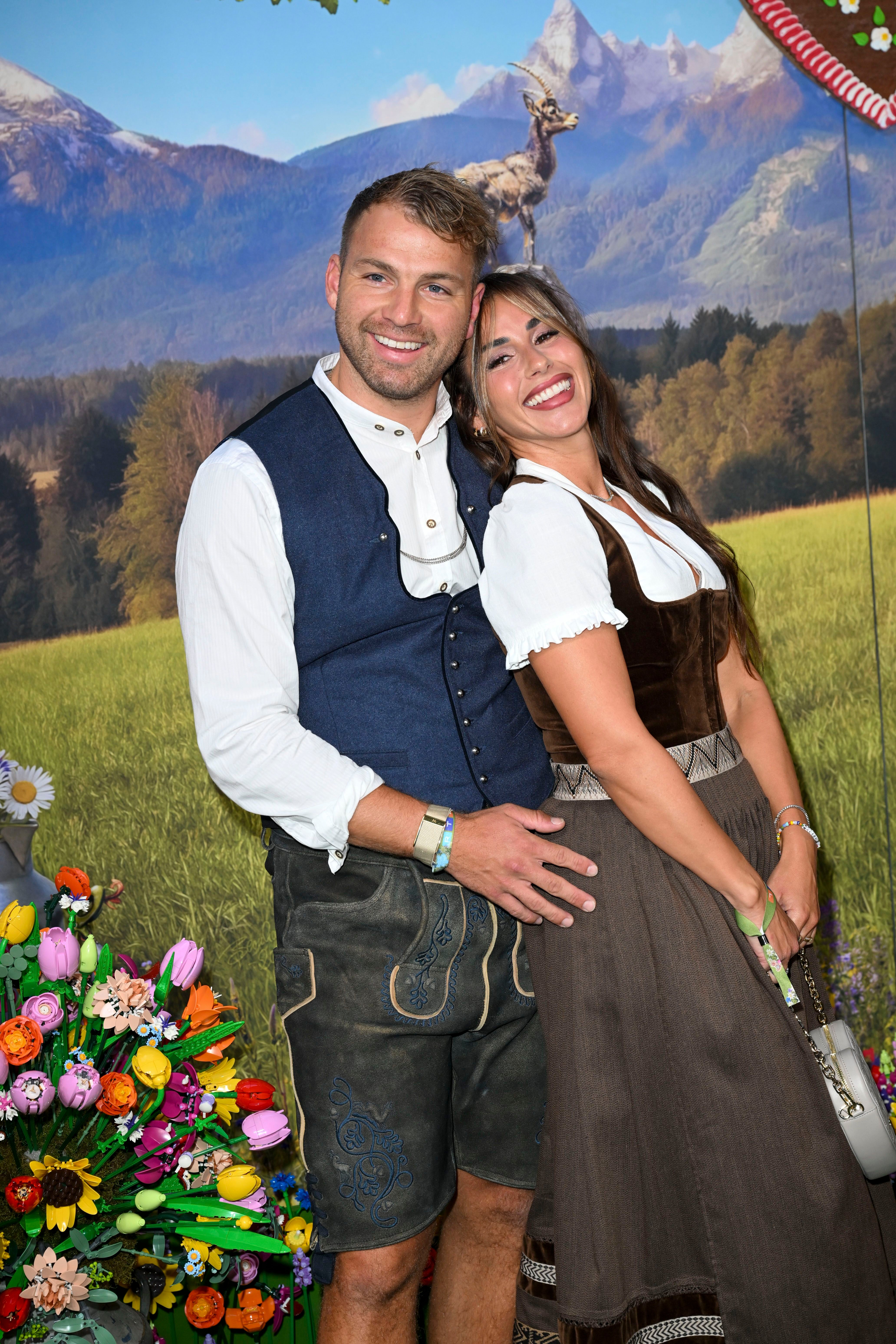 Sarah Engels mit Ehemann